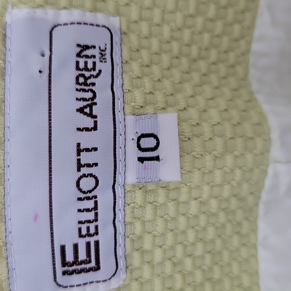 Elliott Lauren Light Lime Green Blazer, Size 10 - Picture 7 of 8